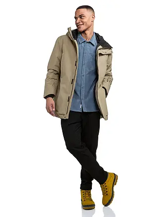 SCHÖFFEL | Parka de invierno para hombre Crivat 2L con capucha y aislamiento | camel